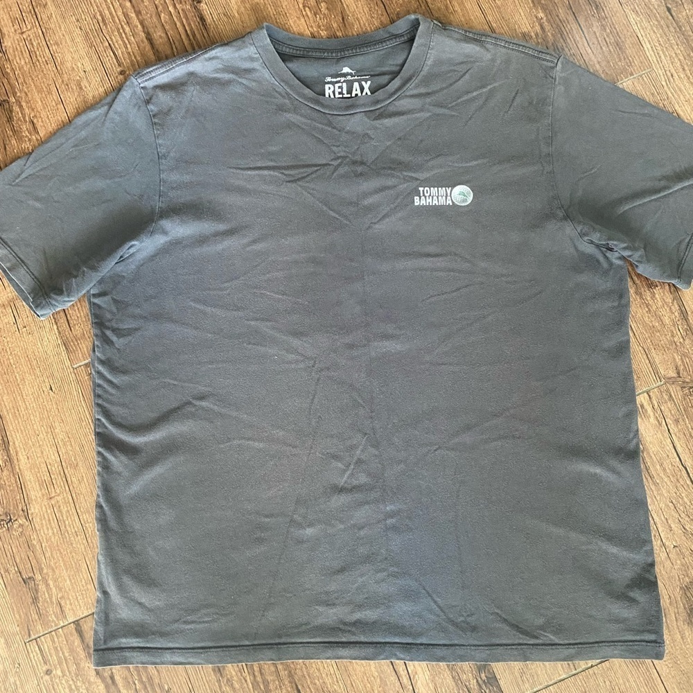 Tommy Bahama Gray vintage Relax Shirt XL